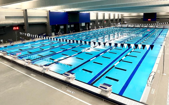 pool with 2 boards