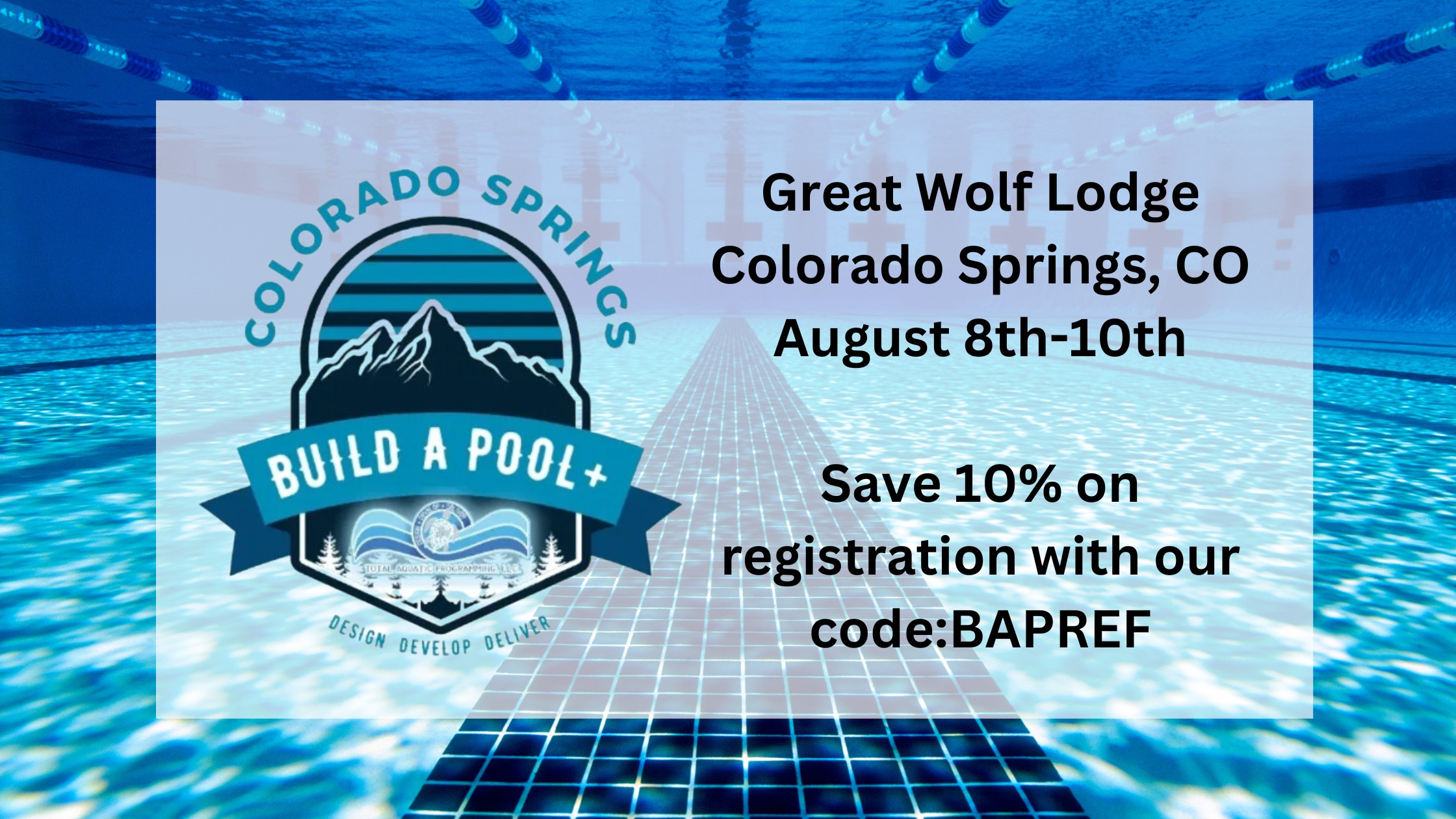 Search Program Pool Total Aquatic Programming-Build A Pool+