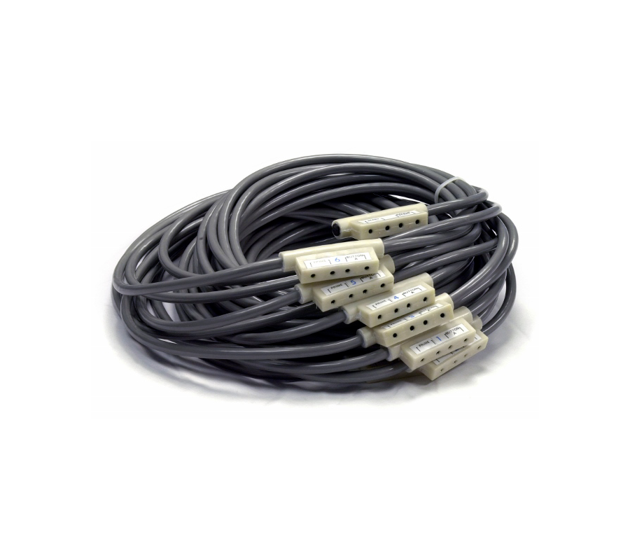 cable harness for on-deck swim timing system components