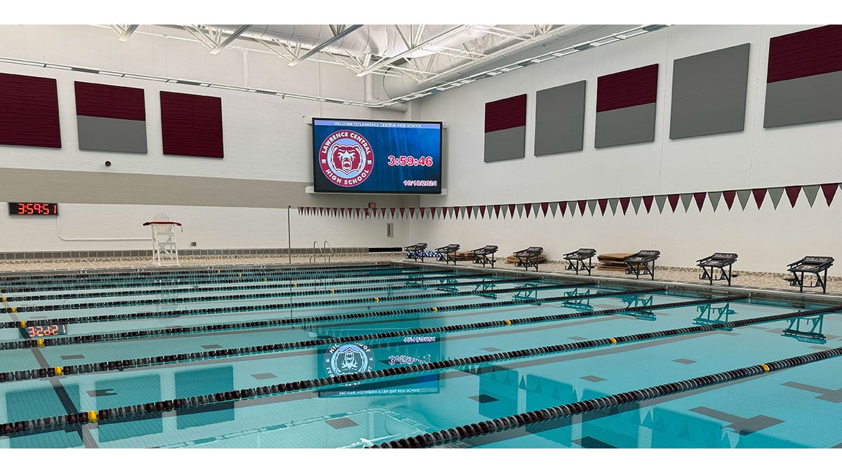 lawrence central high school installation