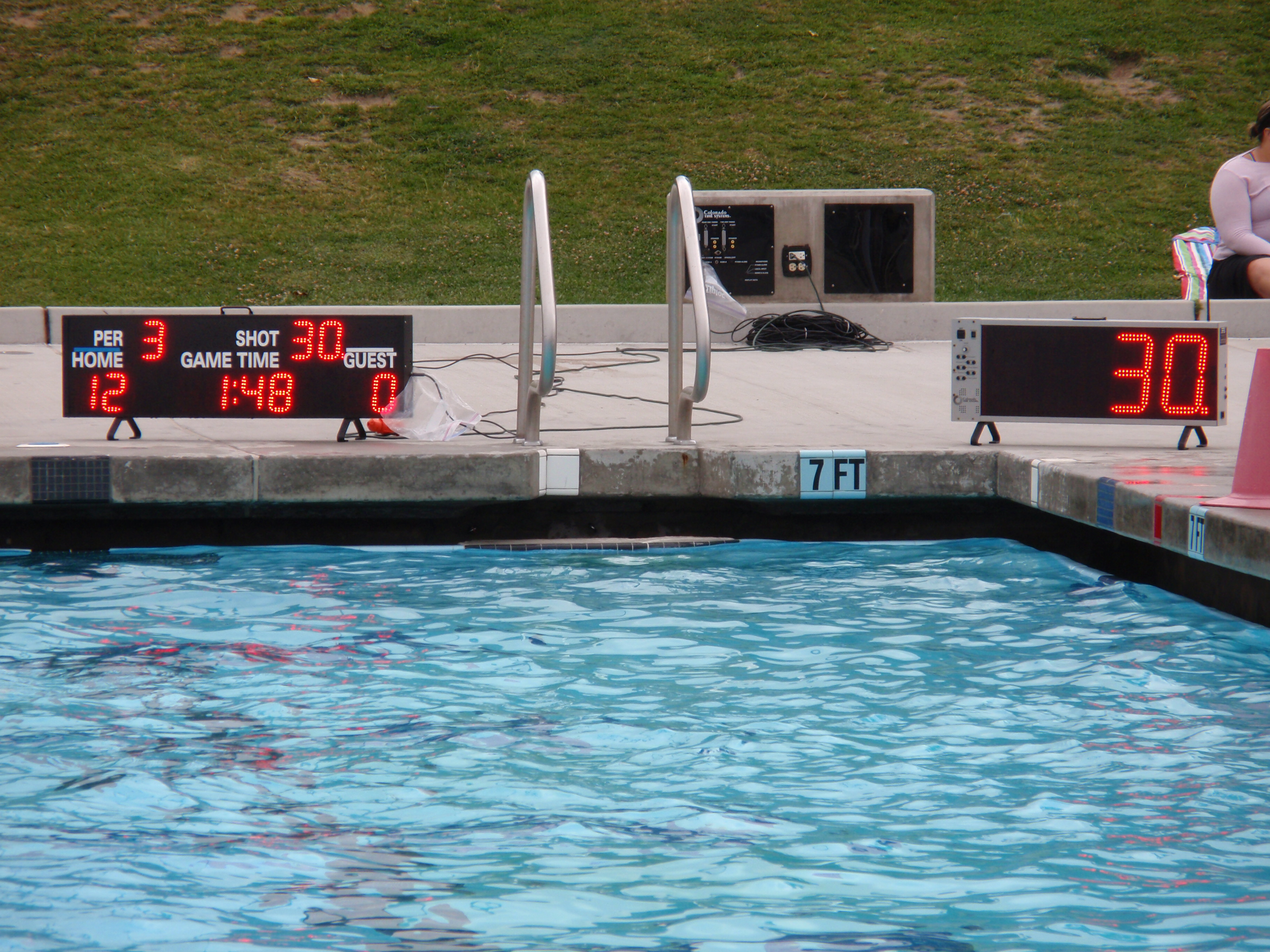 Mini Portable Scoreboard for Water Polo