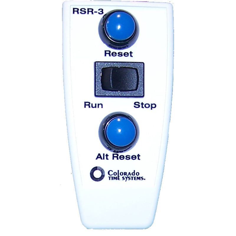 Run Stop Reset unit for water polo