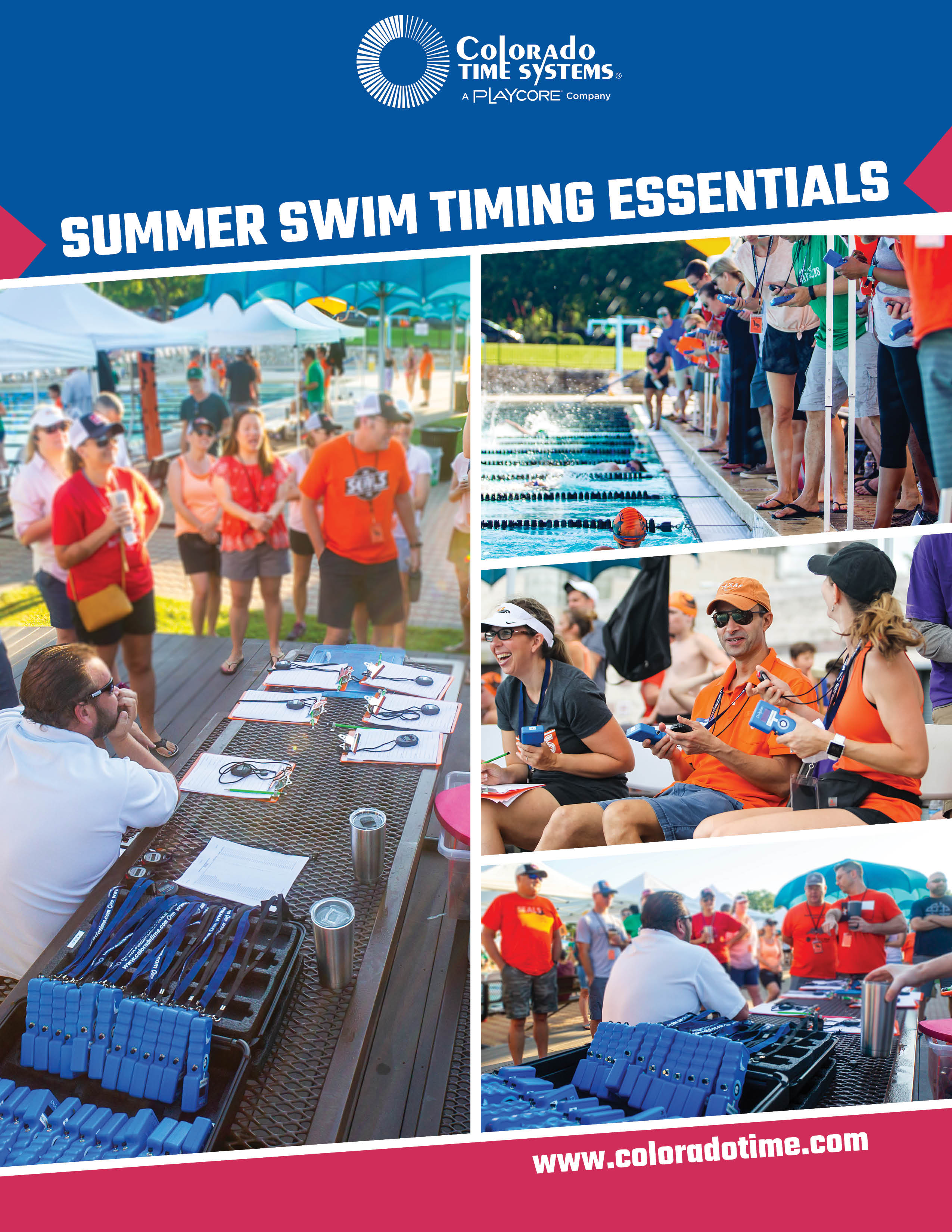 dolphin wireless swim timing system for summer swim