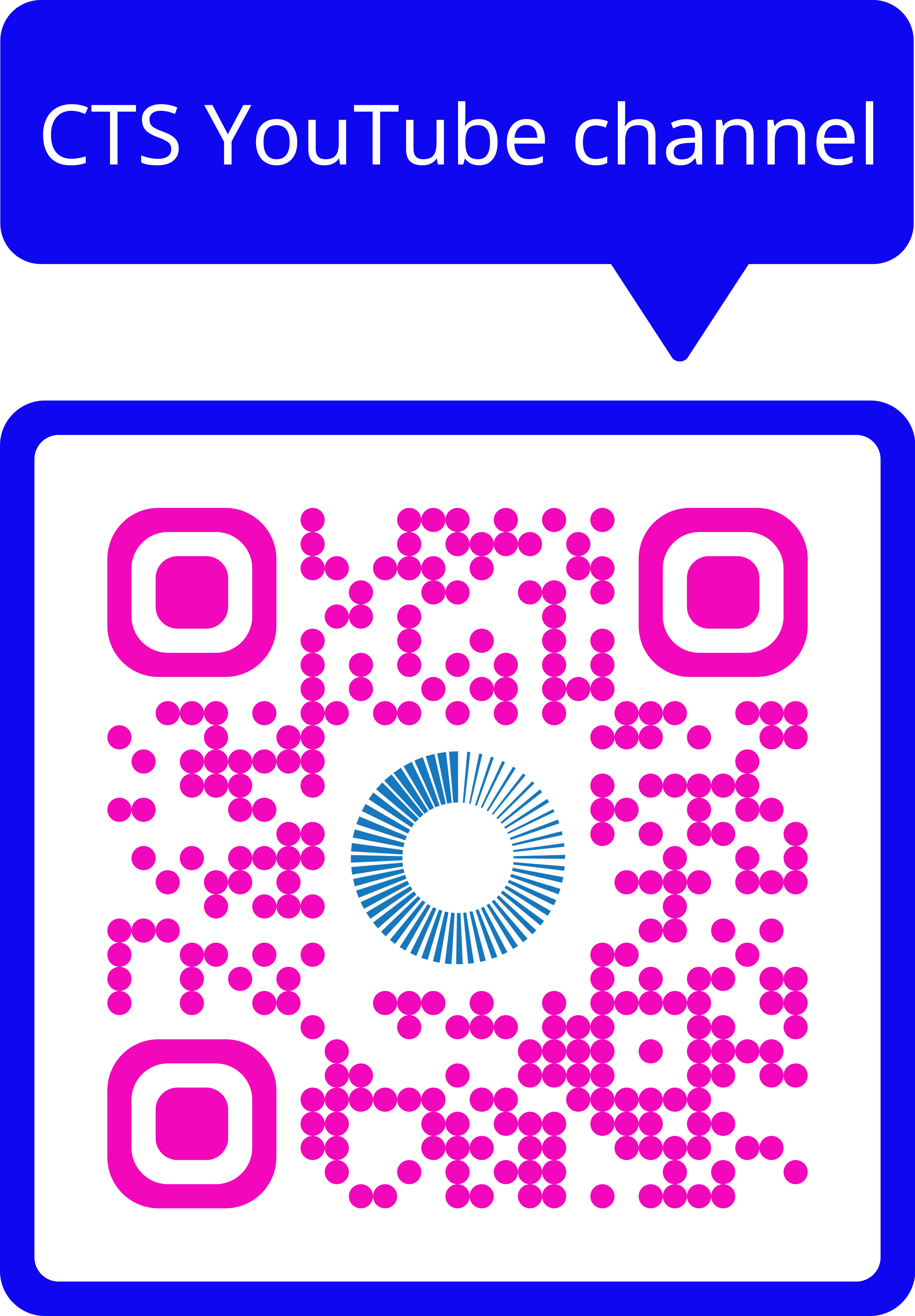 QR code for Colorado Time Systems YouTube channel and maintenance resources